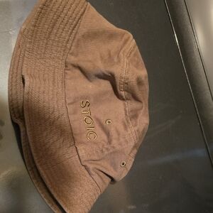 Stoic Brown Bucket Hat Large